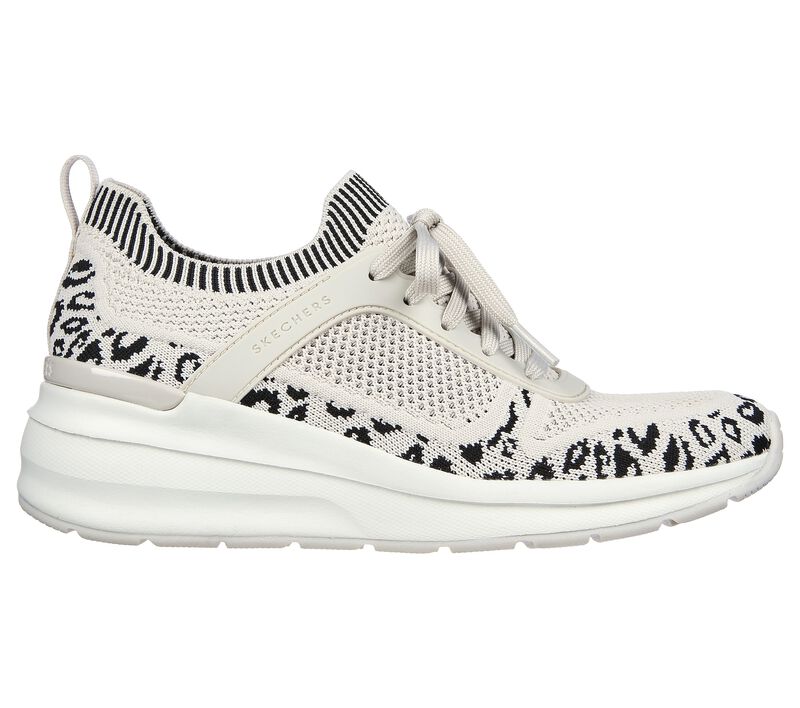 Dámské Boty Na Klínku Skechers Billion - Leopard Lady Bílé Leopard | CZ.155624 WHLD